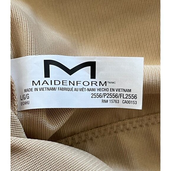 Maidenform Wear Your Own Bra Firm Control Shapewear Open Bust Shaper Size L $68 - Picture 4 of 4